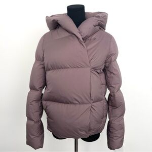 Aritzia Mauve Puffer Jacket